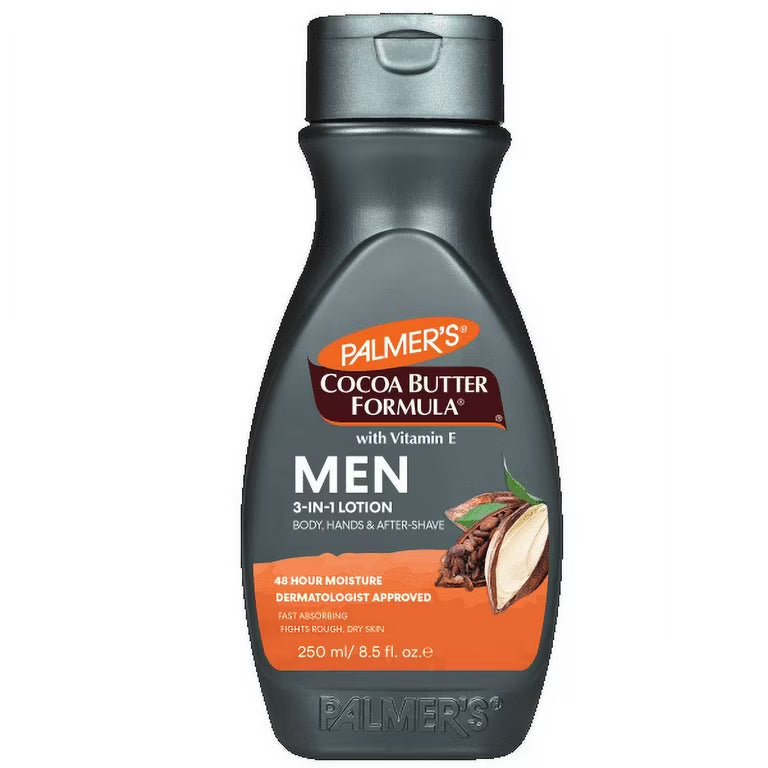Palmers Cocoa Butter Mens Body And Face Lotion 8.5oz